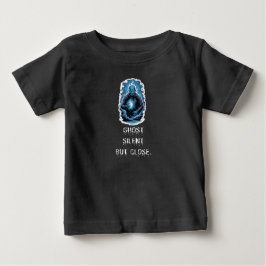 Ghost Silent But Close – Dunkelblaues T-Shirt