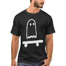 Ghost Skateboard Lazy Halloween Kostüm Funny