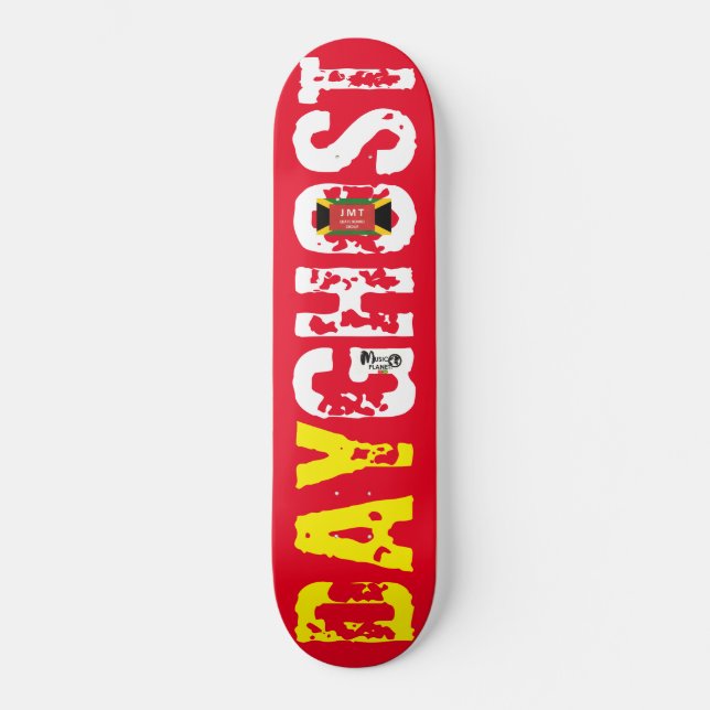 GHOST-Skateboard Skateboard (Vorderseite)