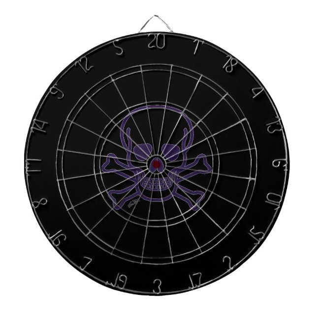 Ghost Skull-Dartboard Dartscheibe (vorne)