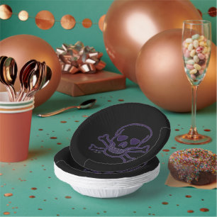 Ghost Skull Papierbowls Pappteller