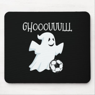 Ghost Soccer Halloween Mousepad