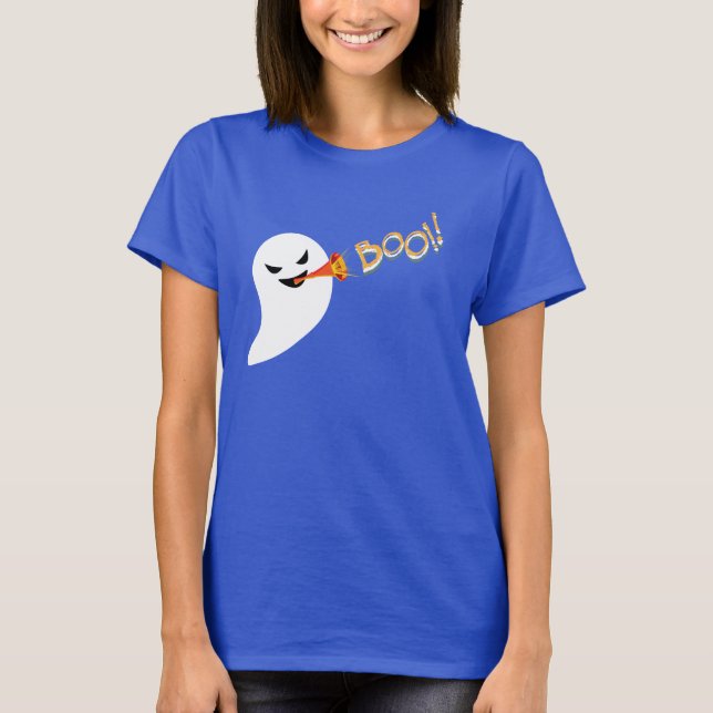 Ghost spielt und singt Boo T-Shirt (Vorderseite)