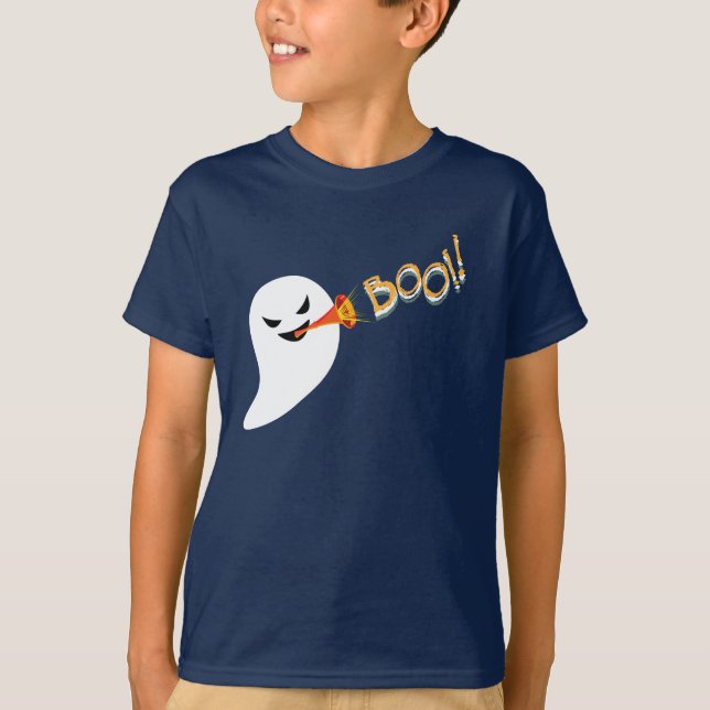 Ghost spielt und singt Boo T-Shirt (Vorderseite)