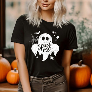 Ghost sprach mich Halloween Tri-Blend Shirt