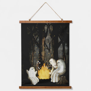 Ghost Stories Wandteppich Mit Holzrahmen