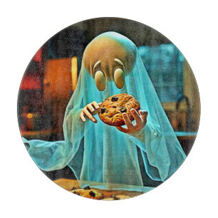 Ghost sucht nach Cookies Schneidebrett