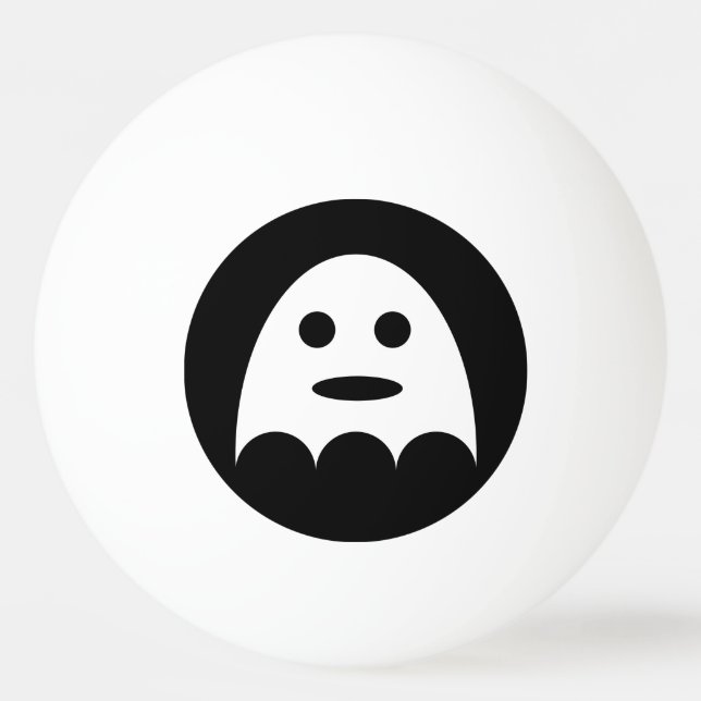 Ghost Tischtennisball (Rückseite)