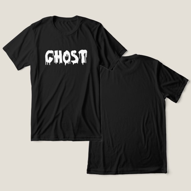 Ghost Tri-Blend Shirt (Design vorne & hinten)