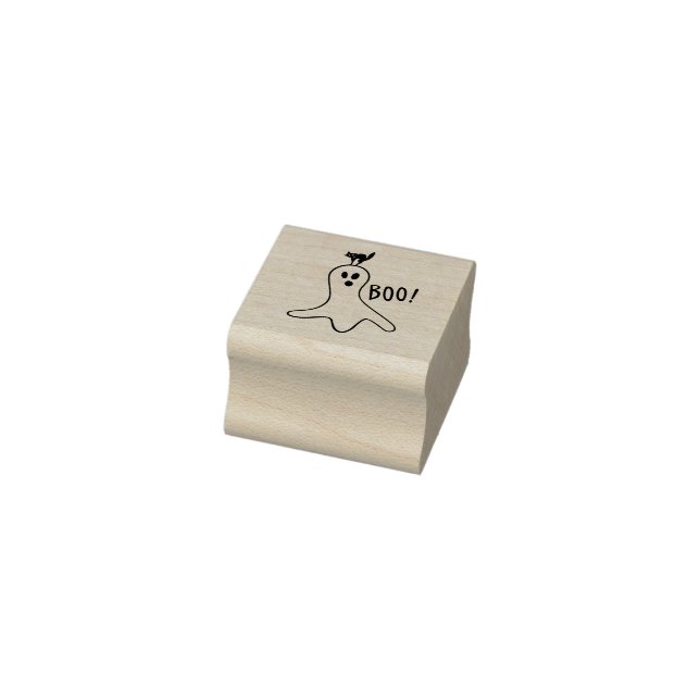 Ghost und Black Cat Halloween Niedlich Gummistempel (Stempel)