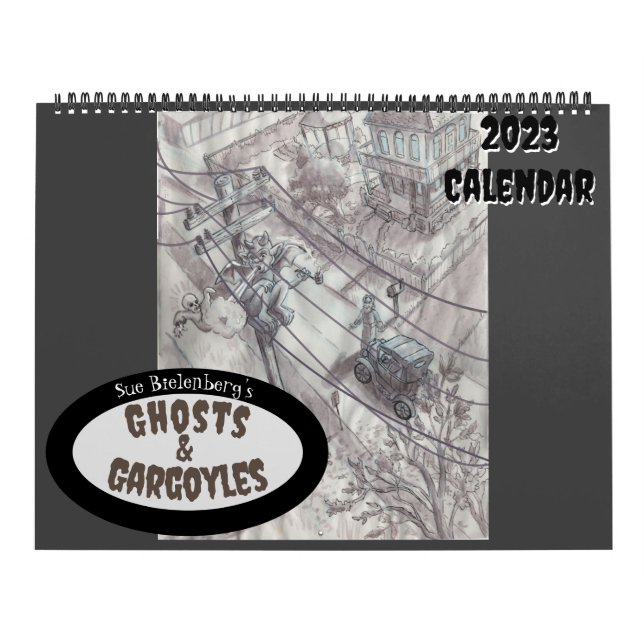 Ghost und Gargoyle-Kalender Kalender (Titelbild)