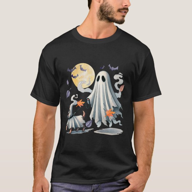 Ghost Walking Dog T-Shirt (Vorderseite)