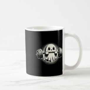 Ghost Weightlift Pocket Funny Ghost Workout Hal Kaffeetasse