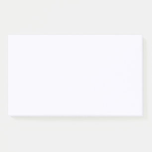 Ghost White JUMBO Post-it Klebezettel