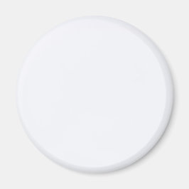 Ghost White Solid Color Magnet