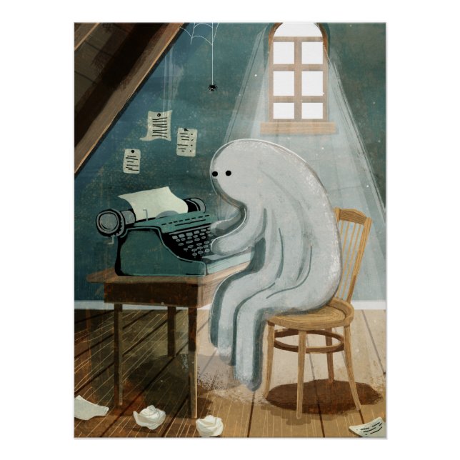 Ghost Writer Poster (Vorderseite)