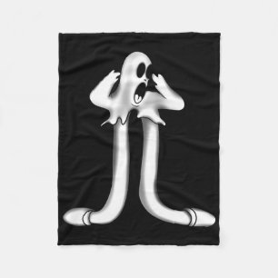 Ghost X Koko Der Beängstigende Clown Fleecedecke