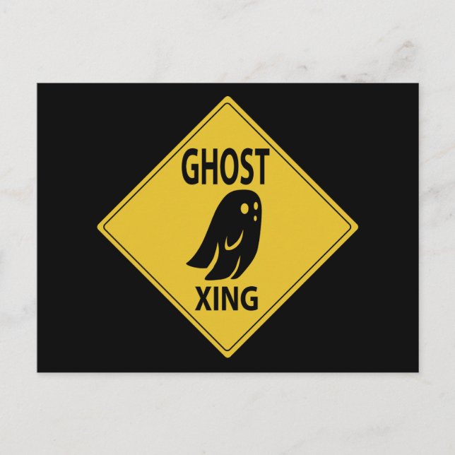 Ghost Xing Postkarte (Vorderseite)