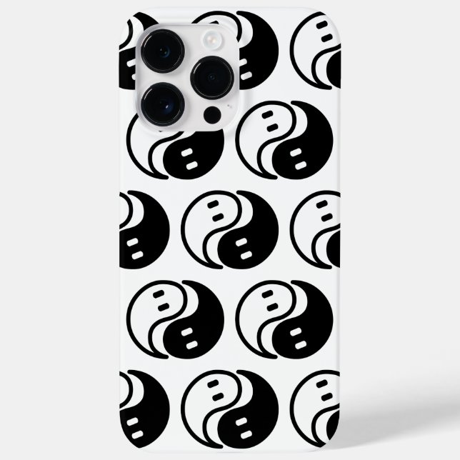 Ghost Yin Yang Case-Mate iPhone 14 Pro Max Hülle (Rückseite)