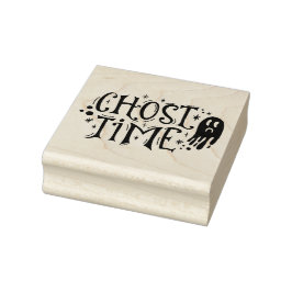 Ghost-Zeit Gummistempel