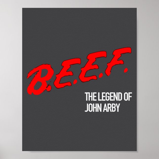 Ghostbeef - Legends  Poster (Vorne)