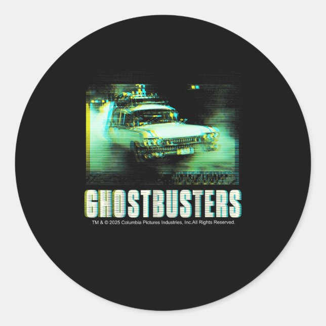 Ghostbusters Halloween Design Ghostbusters Premium Runder Aufkleber (Vorderseite)