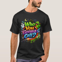 Ghostbusters "Wen Wirst Du Rufen" Retro-Design