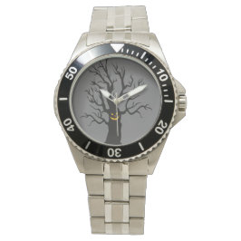 Ghosted Allet: Halloween Stainless Steel Bracelet Armbanduhr