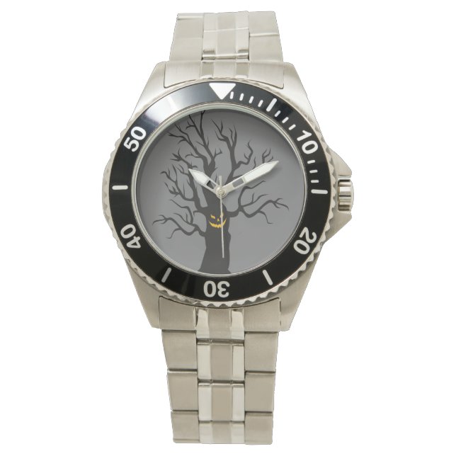 Ghosted Allet: Halloween Stainless Steel Bracelet Armbanduhr (Vorderseite)