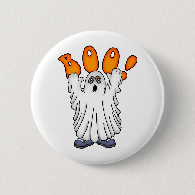 Ghosted Boo Button (Vorderseite)