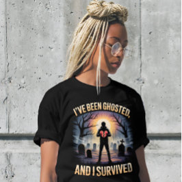 Ghosted but Glowing – Survival Tee