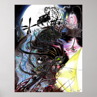 Ghosted Chase auf der Lantern Avenue Poster