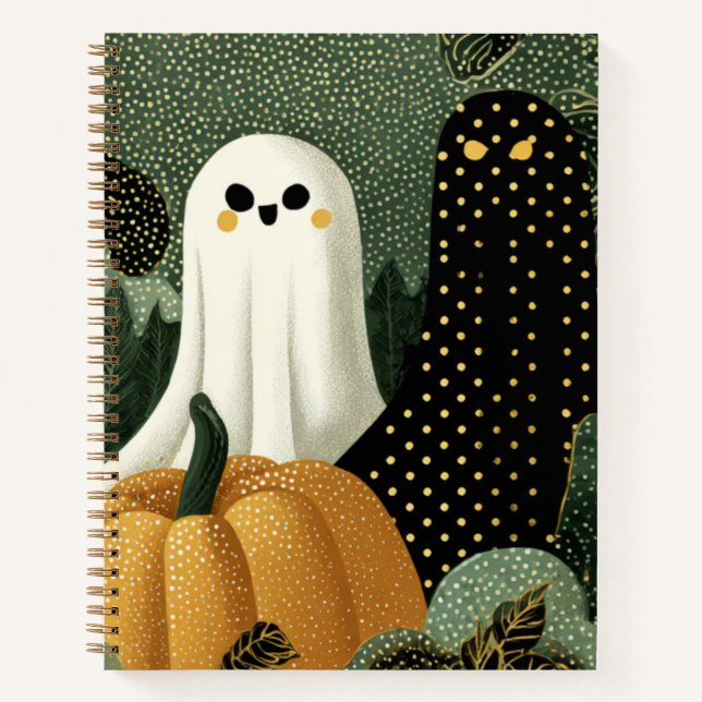 Ghosted Friends Tasche Spiral Notebook Notizbuch (Vorderseite)