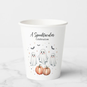 Ghosted Fun Halloween Pappbecher