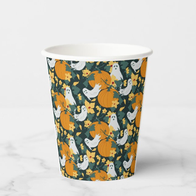 Ghosted Garden Pappbecher (Vorderseite)