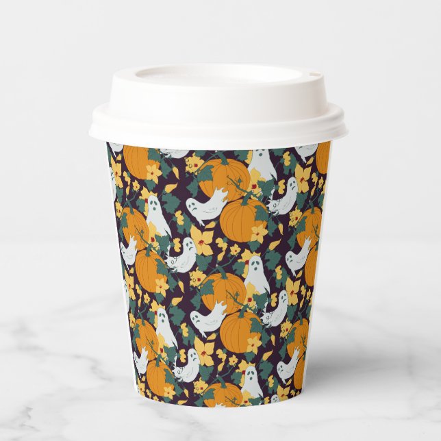Ghosted Garden Pappbecher (Vorderseite)