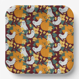 Ghosted Garden Pappteller