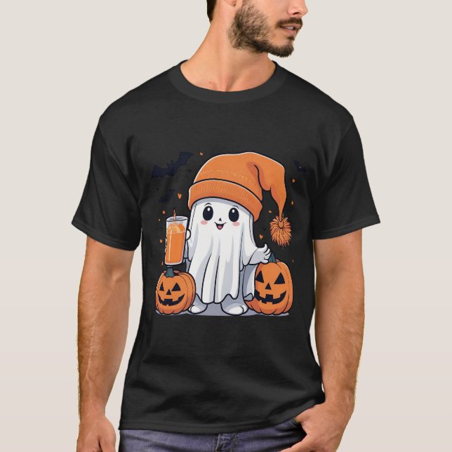 Ghosted Halloween Fun T-Shirt (Vorderseite)