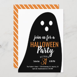Ghosted Halloween-Party Einladung