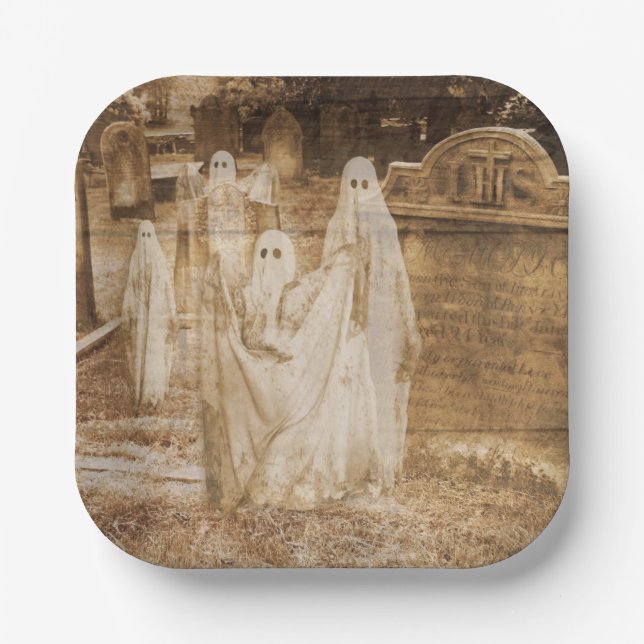 Ghosted Paper Plate Pappteller (Vorderseite)