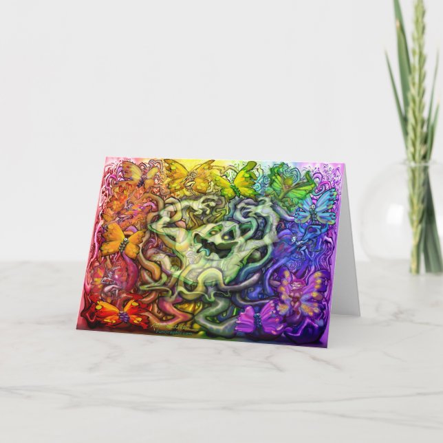 Ghosted Rainbow Magic Karte (Vorderseite)