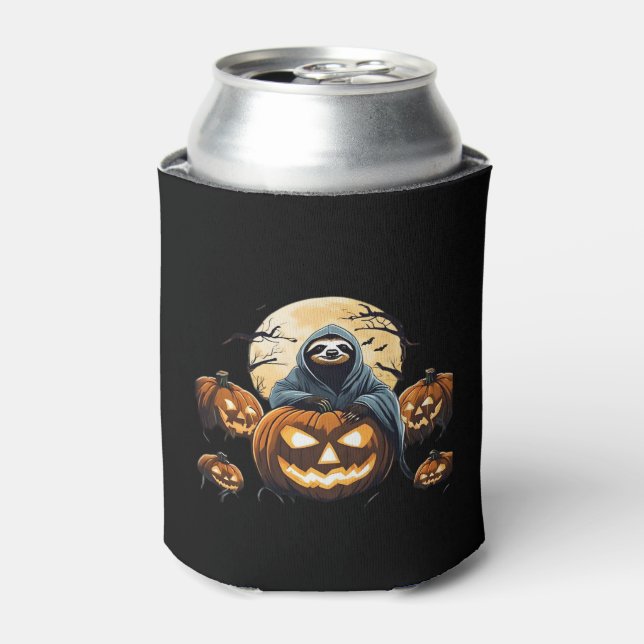 Ghosted Sloths Midnight Haunt Classic T - Shirt Dosenkühler (Kanne Vorderseite)