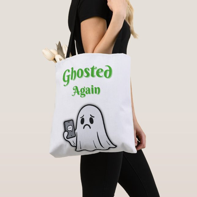 Ghosted Wieder - Sad Ghost Tote Tasche (Von Nahem)