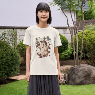 Ghostella SpookyFunny Ghost Halloween Food Puff T-Shirt