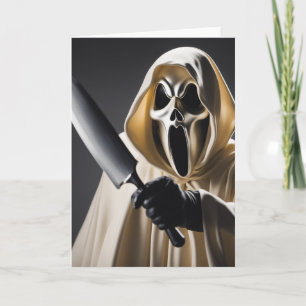 GhostFace Weiß Karte