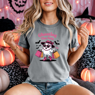 Ghosting der verkaufslustigen Halloween-Geist T-Shirt