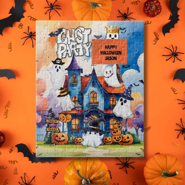 GHOSTLY NIEDLICH HALLOWEEN JIGSAW PUZZLE (Von Creator hochgeladen)