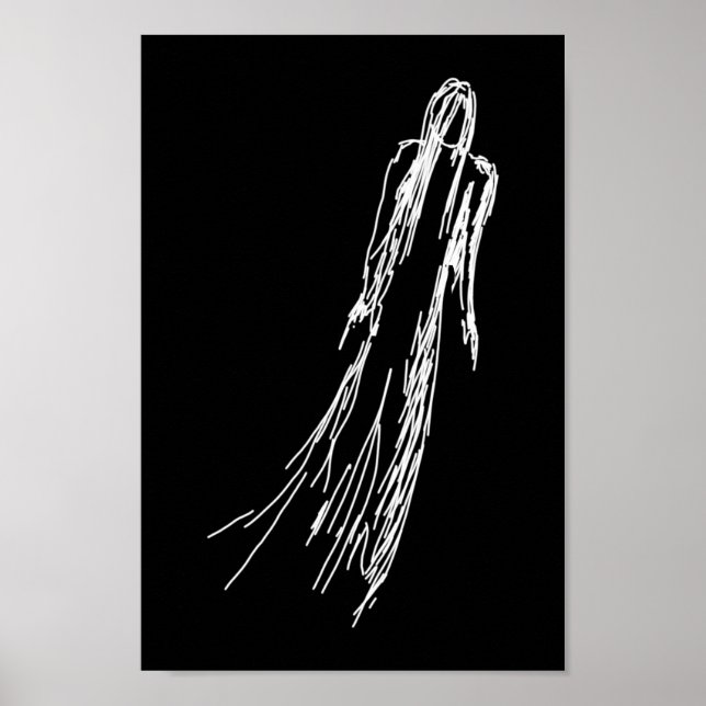 Ghostly Woman Poster (Vorne)