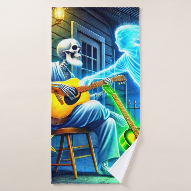Ghosts Badehandtuch (Badehandtuch)