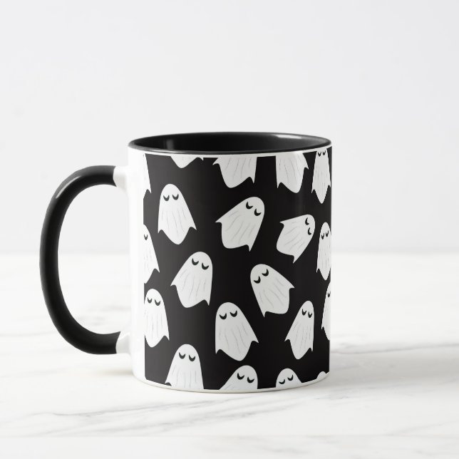Ghosts Silhouette Kaffeetasse (Links)